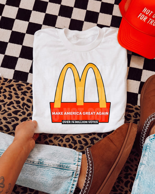 MAGA McDons Crewneck or Tee