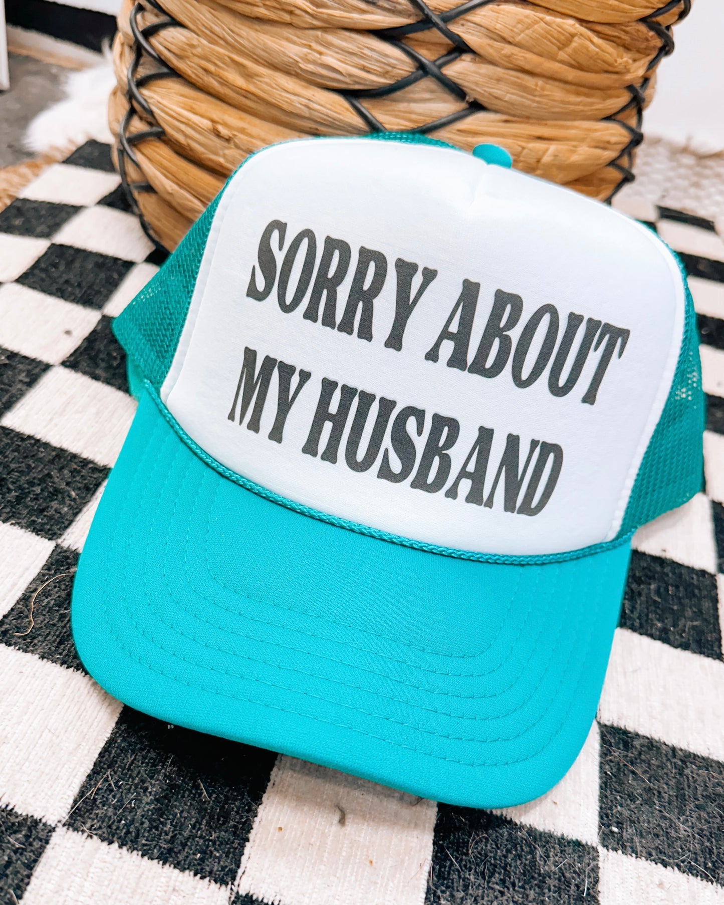 SORRY ABOUT MY HUSBAND