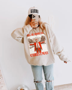 I'll Be Home For Christmas Crewneck