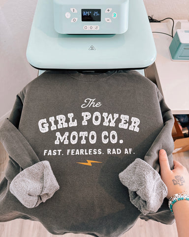 Girl Power Moto Co. Crewneck