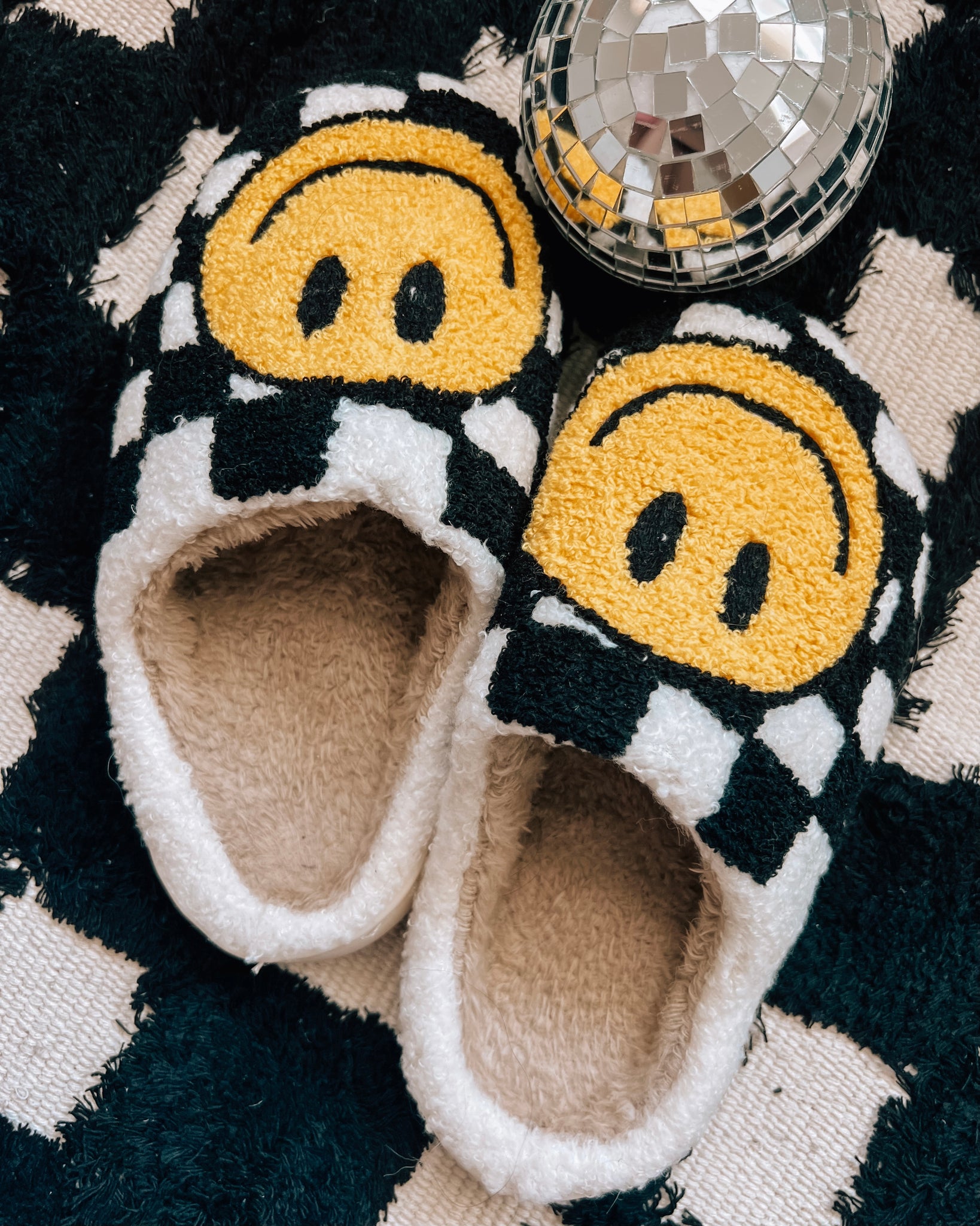 Check On Your Smile Lounge Slippers