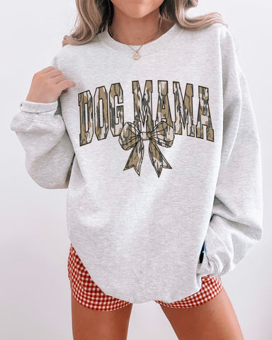 Camo Dog Mama Crewneck