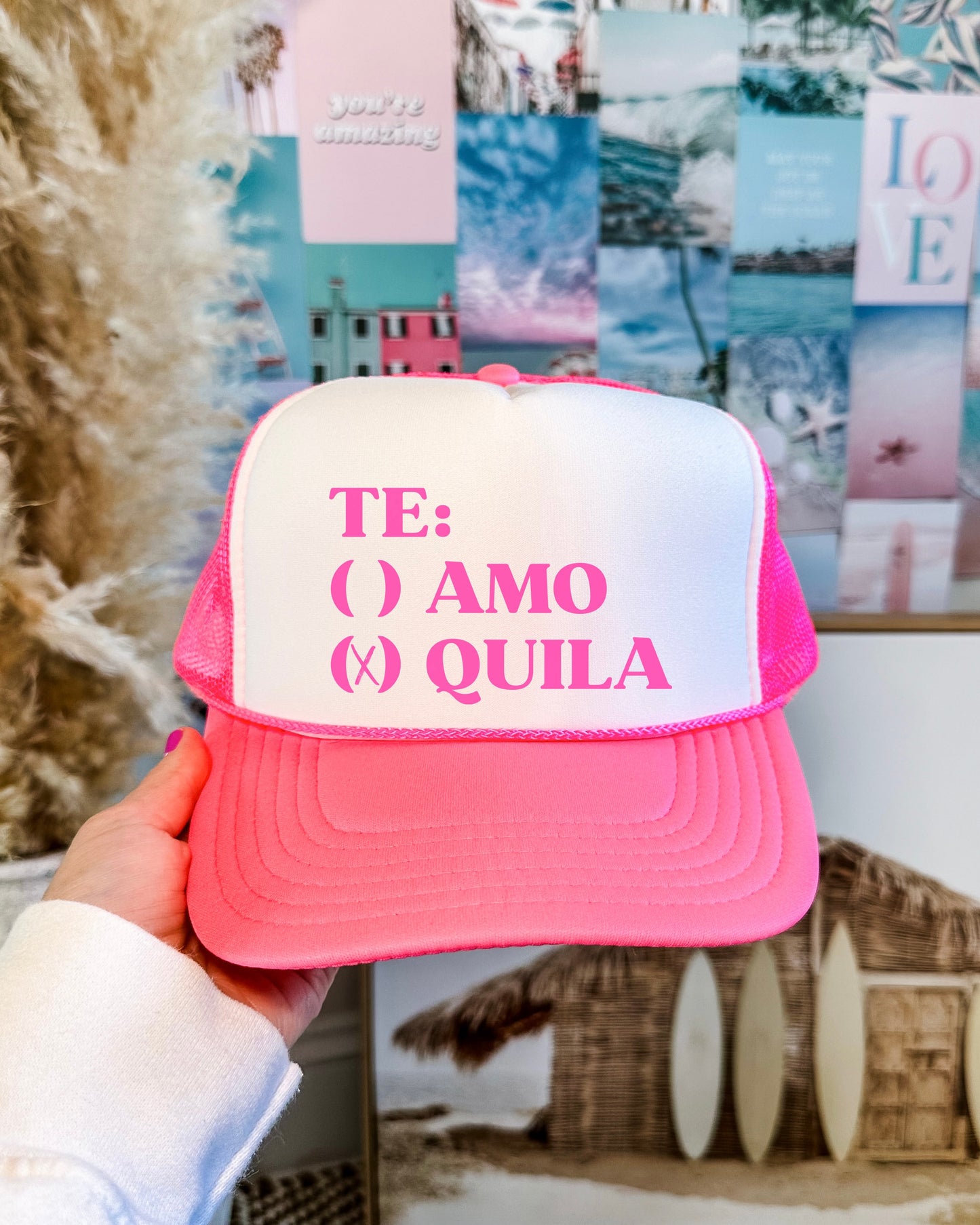 Te Amo Tequila Trucker Hat