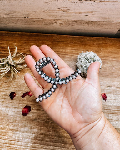 Smaller Pearls Hair Clip