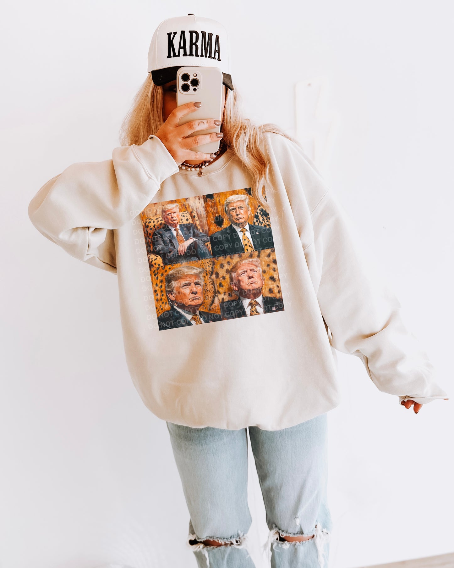 Fierce Trump Crewneck or Tee