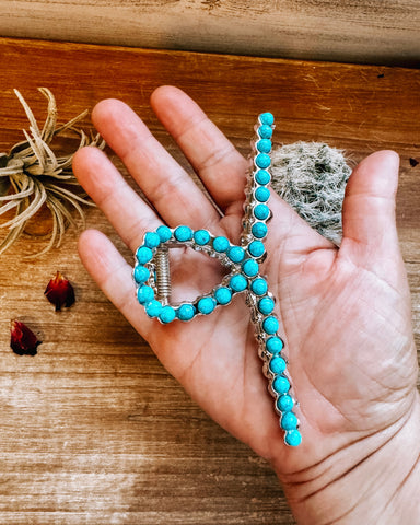 Turquoise Hair Clip